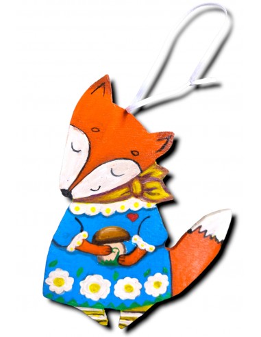 Miss Renard avec champignon